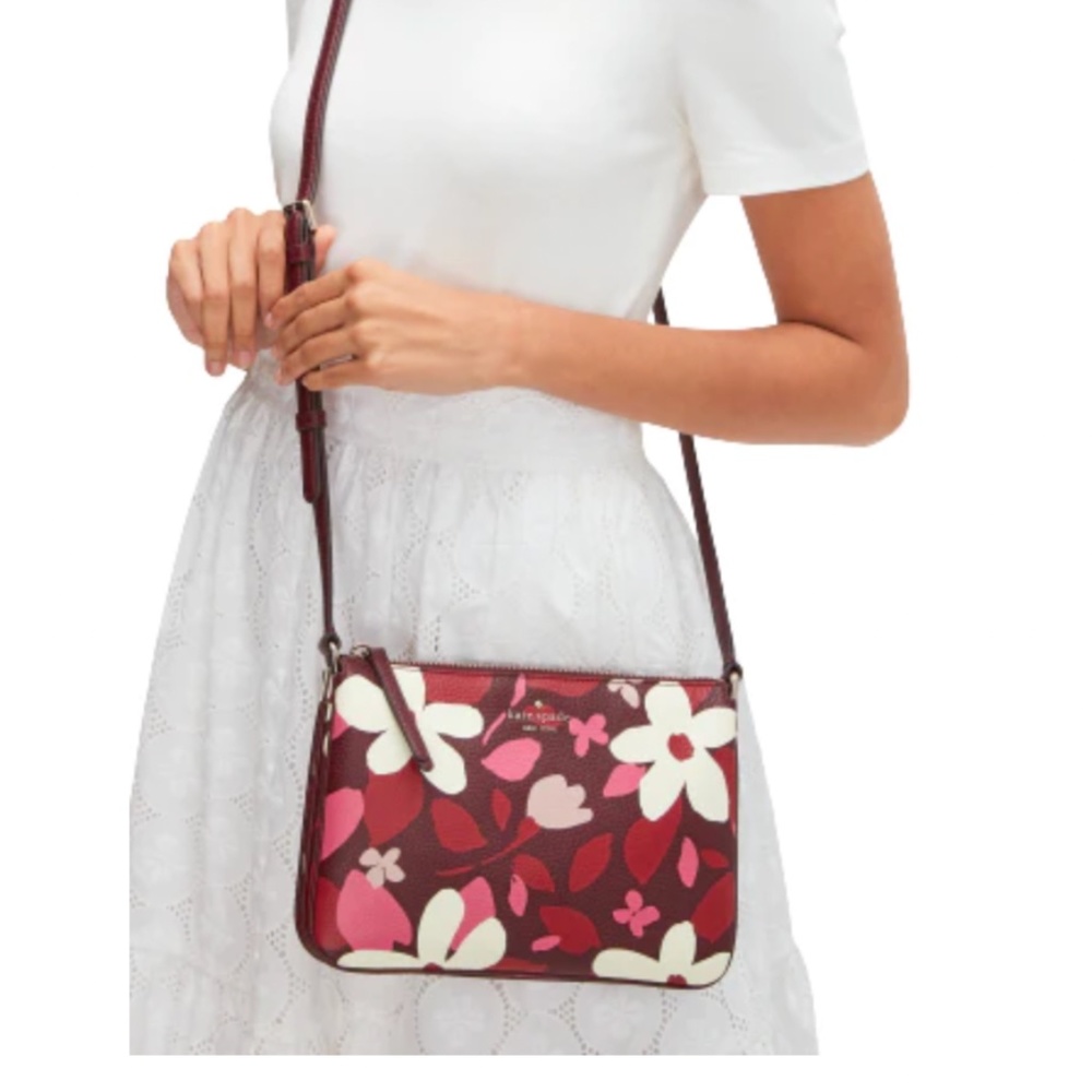 Kate Spade - NEW - Jackson Forest Floral Crossbody